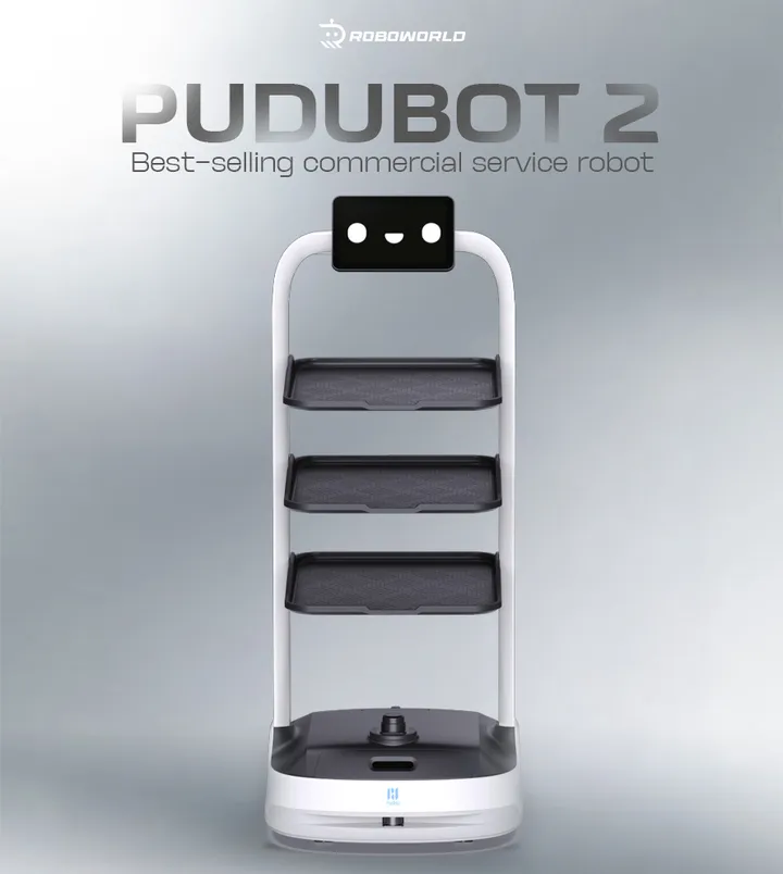Robot phục vụ PuduBot 2